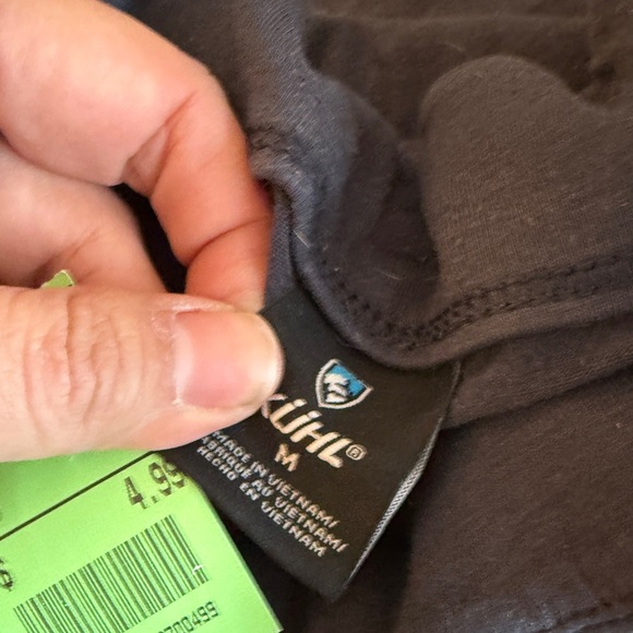 Kuhl Gray Cotton Blend Draw String Waist Athletic Hiking Skirt - Picture 3 of 9